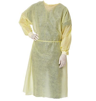  isolation gowns