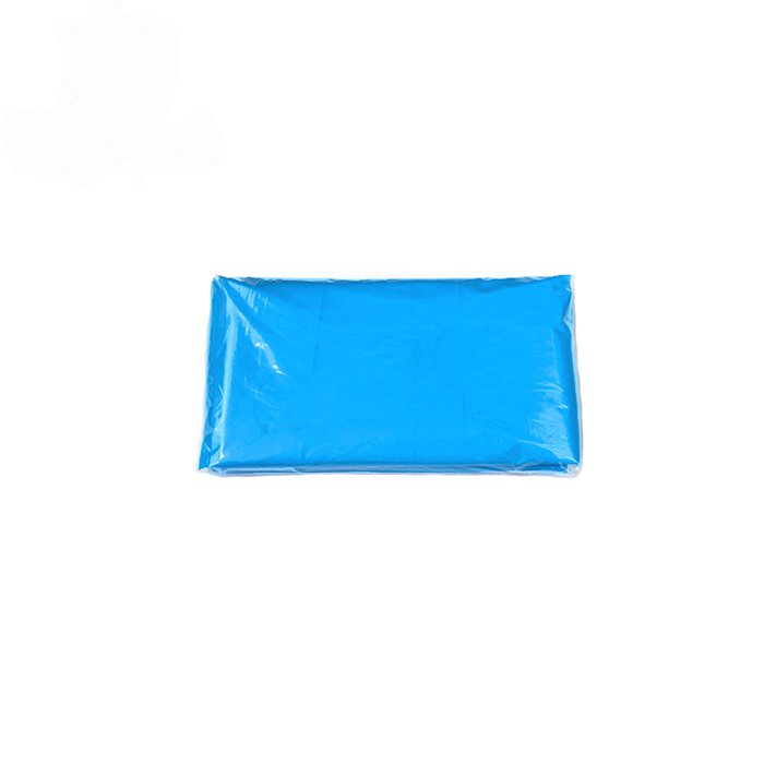 Disposable CPE Isolation Gown Waterproof Plastic Apron With Thumb Loop Long Sleeve