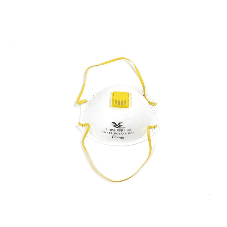 EN149 FFP1 Anti Virus Filter Respirator Cup Dust Mask With Valve