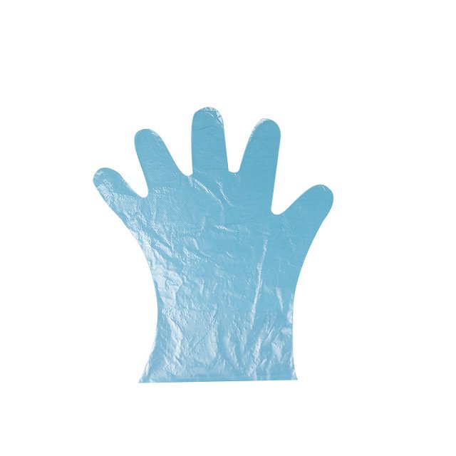 Hang Hole HDPE Glove Clear Plastic Polythene Disposable Cleaning 