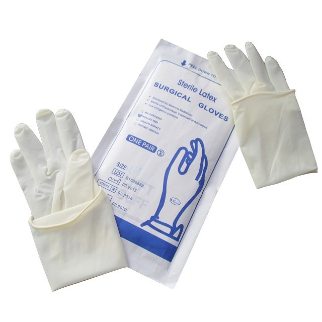 Latex Surgical Gloves Operation Powder free