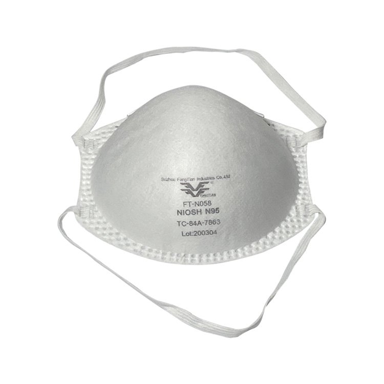 NIOSH N95 Cone Dust Mask Safety Protective Without Valve