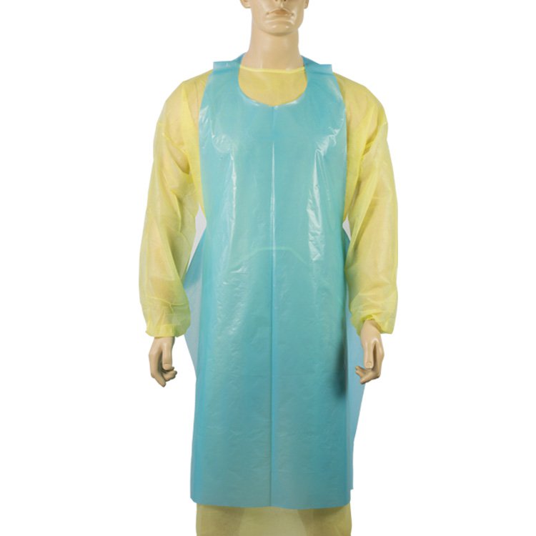 Plastic PE Apron - Disposable Waterproof Cleaning Apron | Wellmien