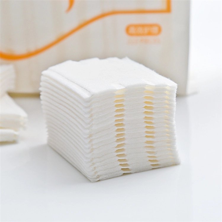 222 Sheets Cotton Pads Disposable Creative Cotton Squares Makeup