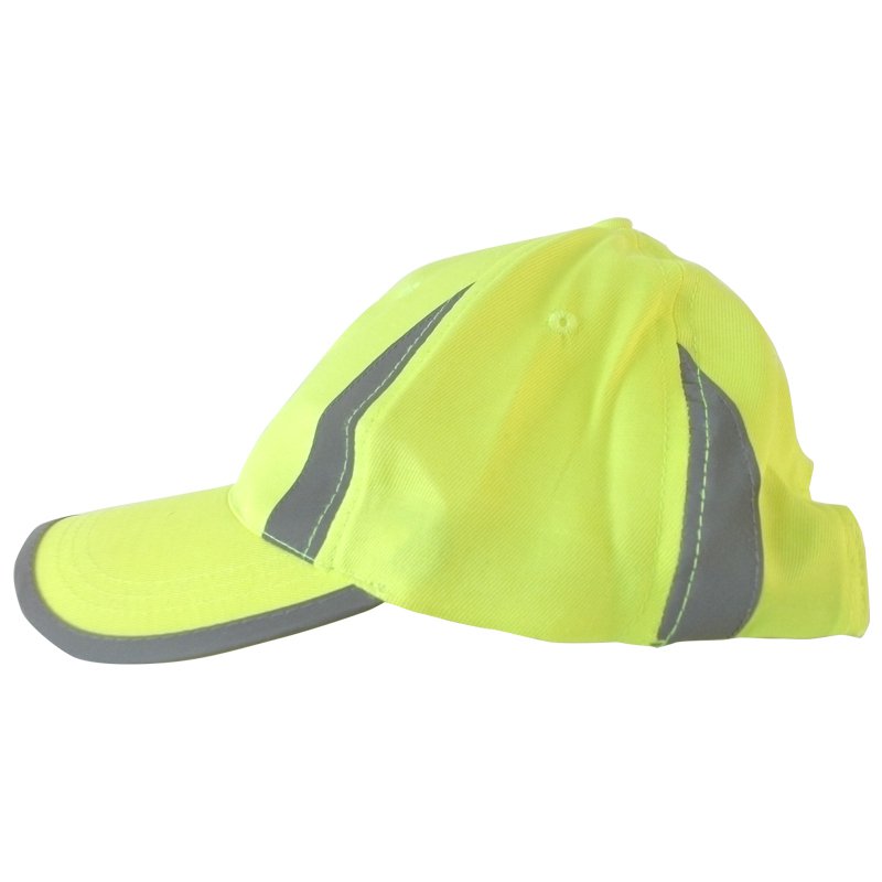 Polyester Running Motorbicycle Reflective Safety Hat For Adults Or Children