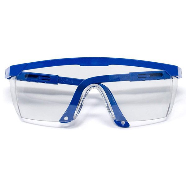 It’s essential to wear safety glasses to protect your eyes from COVID-19.