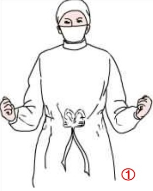 How To Take Off The Isolation Gown 
