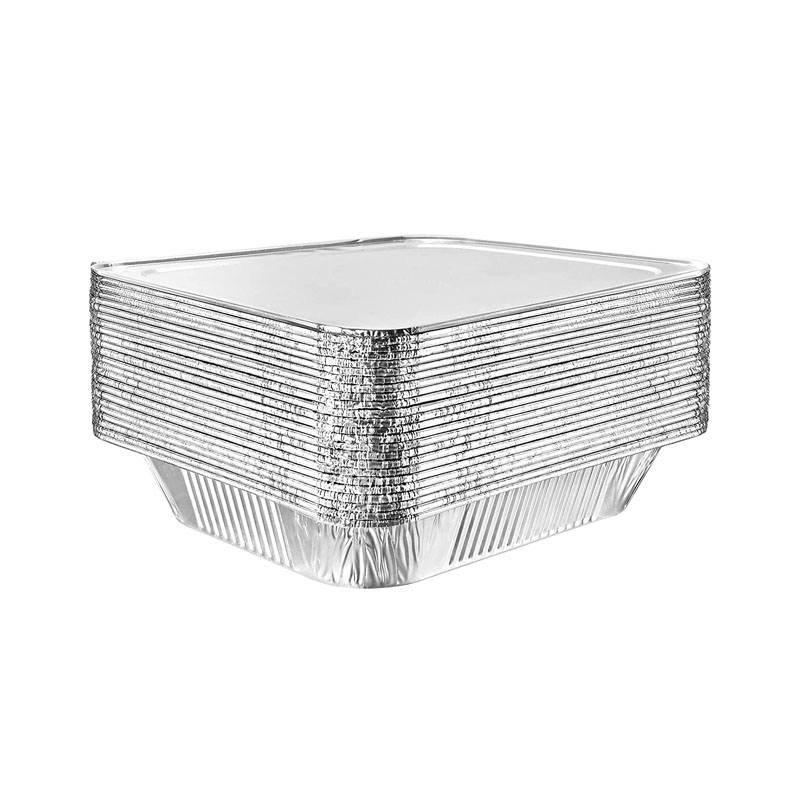 Aluminum Food Containers - Aviation Microwave Food Pans