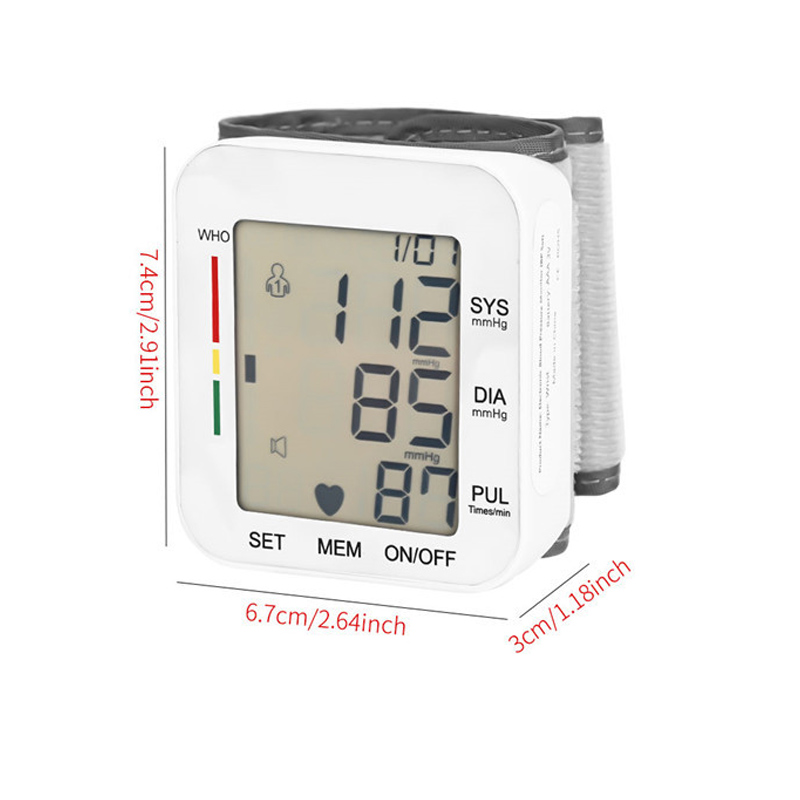 Blood Pressure Monitor-Wrist Style