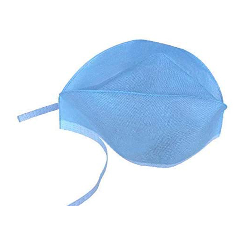 Disposable Surgical Cap Nonwoven Medical Doctor Cap With Ties on Back