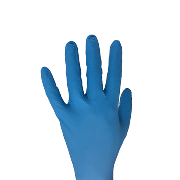 Guantes médicos desechables de nitrilo con relieve para dedos, guantes de nitrilo para examen, no estériles