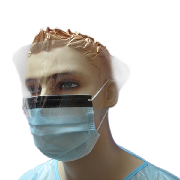  Hospital Operation Disposable Medical Face Mask With Face Shield