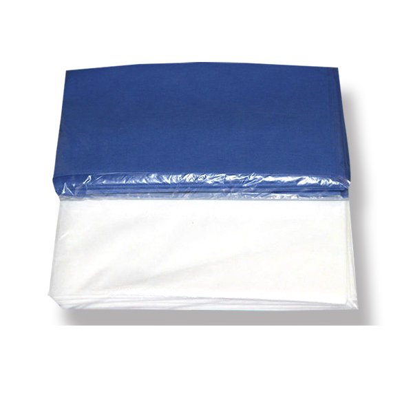 Bed Sheet Flat Non-woven Disposable SBPP/SMS/PP+PE Bed Sheet For Hospital Hotel Use