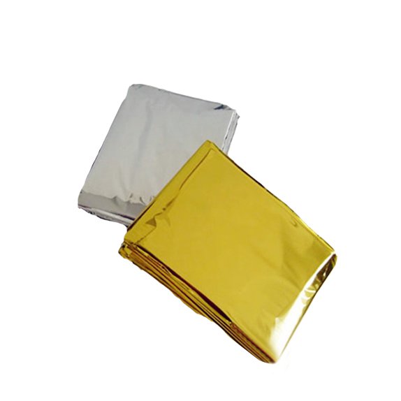 Emergency Survival Blanket-Gold Silver PET Mylar Thermal Blankets
